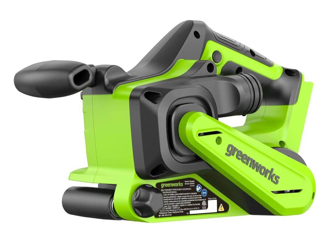 Шлифмашина ленточная аккумуляторная GREENWORKS G24BS без АКБ и ЗУ (3100607)