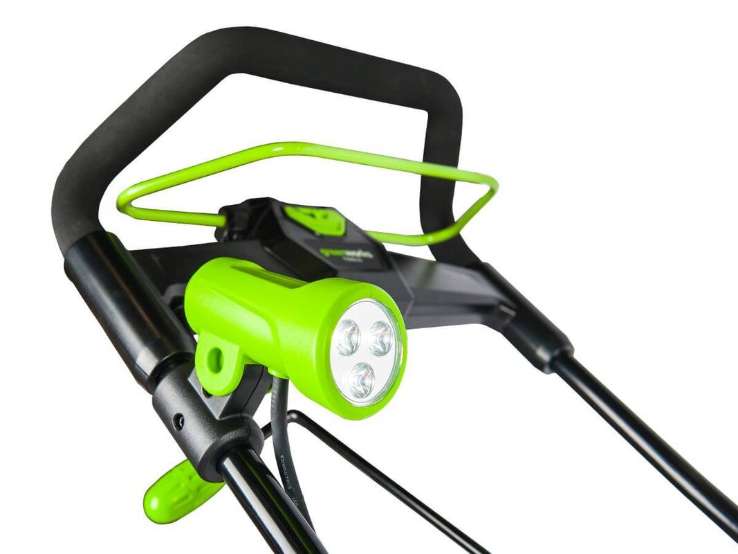 Снегоуборщик аккумуляторный GREENWORKS GD40STK5 (2600007UG)
