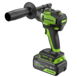 Дрель-шуруповерт Greenworks GD24DD90 (3707507CUB) [24В, 1х4.0 Ач, бесщеточный, кейс]