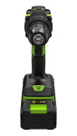Дрель-шуруповерт Greenworks DD345 (3708307CUB) [24В, 1х4.0 Ач, бесщеточный, кейс]