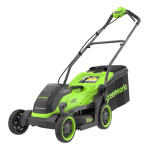 Газонокосилка аккумуляторная GREENWORKS G40LM35K4 (2520807UB) [40В, 1х4.0 Ач, з/у]