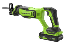 Пила сабельная аккумуляторная GREENWORKS GPT-BLRS-1 (1200607CUA)