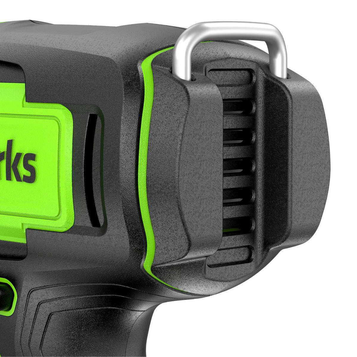 Фен строительный аккумуляторный (термофен) GREENWORKS G24HG (3400207CUB)