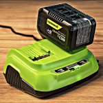 Зарядное устройство для аккумуляторов GREENWORKS G24X2C8 для Li-ion 24V (2958807)