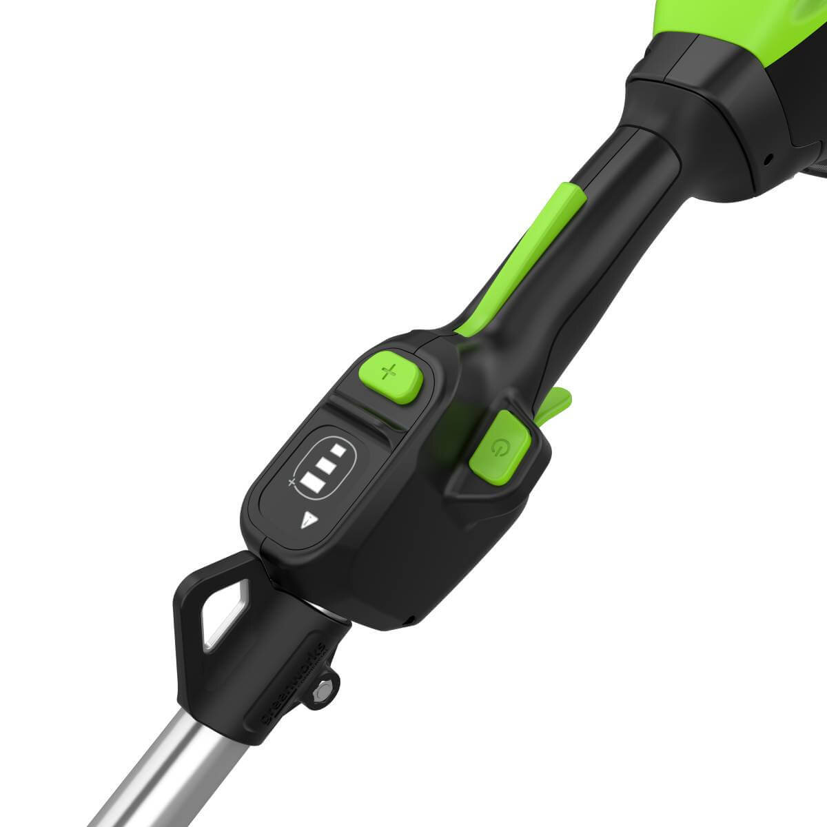 Триммер аккумуляторный GREENWORKS ST161S (2112307UH) [82В, 1х8.0 Ач, з/у]