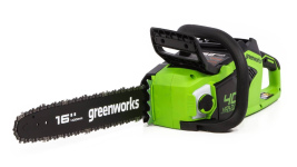 Пила цепная аккумуляторная GREENWORKS GD40CS18 (2005807UH) [40В, 1х8.0 Ач, з/у]