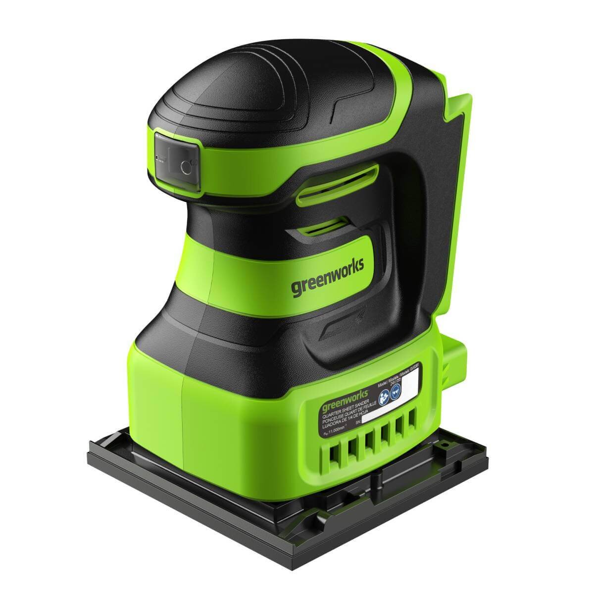 Шлифмашина эксцентриковая (орбитальная) аккумуляторная GREENWORKS G24SS14 без АКБ и ЗУ (3100507)
