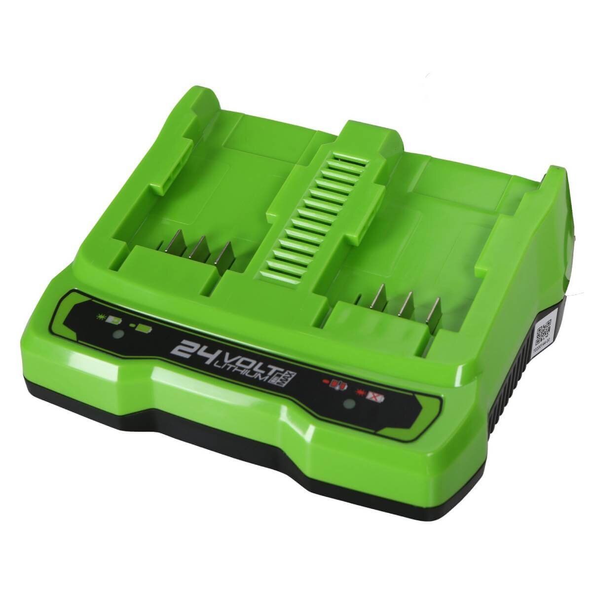 Зарядное устройство для аккумуляторов GREENWORKS G24X2UC2 для Li-ion 24V (2931907)