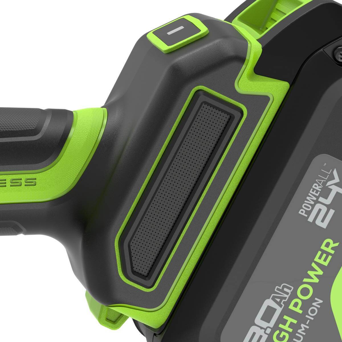 Шлифмашина угловая аккумуляторная GREENWORKS AG590 (3201007CUH)