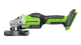 Шлифмашина угловая аккумуляторная GREENWORKS GD24AG (3200207 комплект)