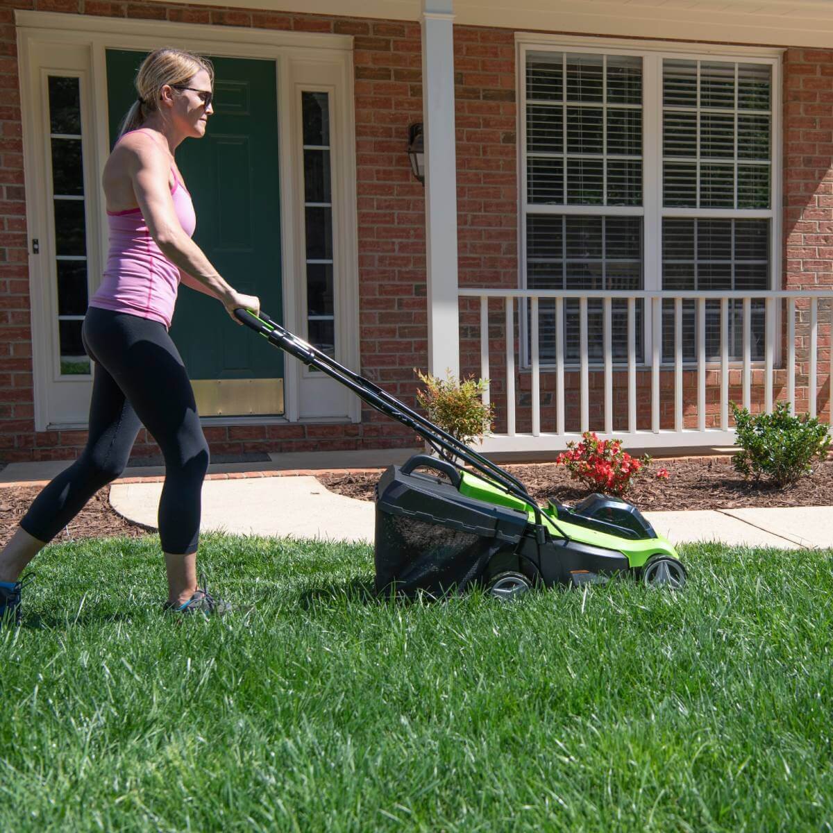 Газонокосилка аккумуляторная GREENWORKS G24LM32K2 (2509607)