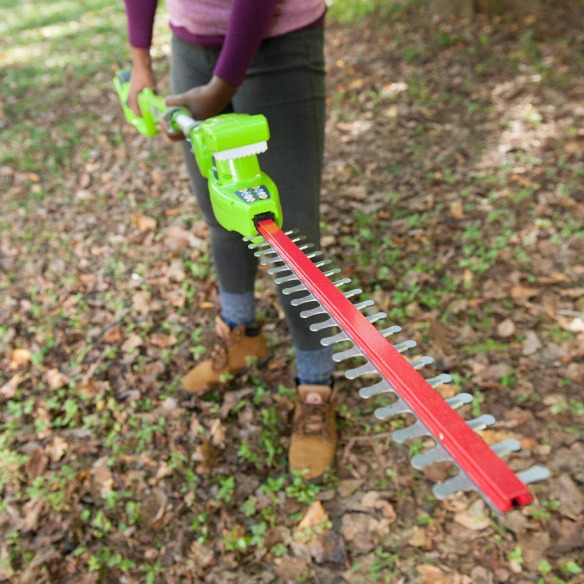 Ножницы садовые аккумуляторные телескопические GREENWORKS G24PH51 без АКБ и ЗУ (2300707)