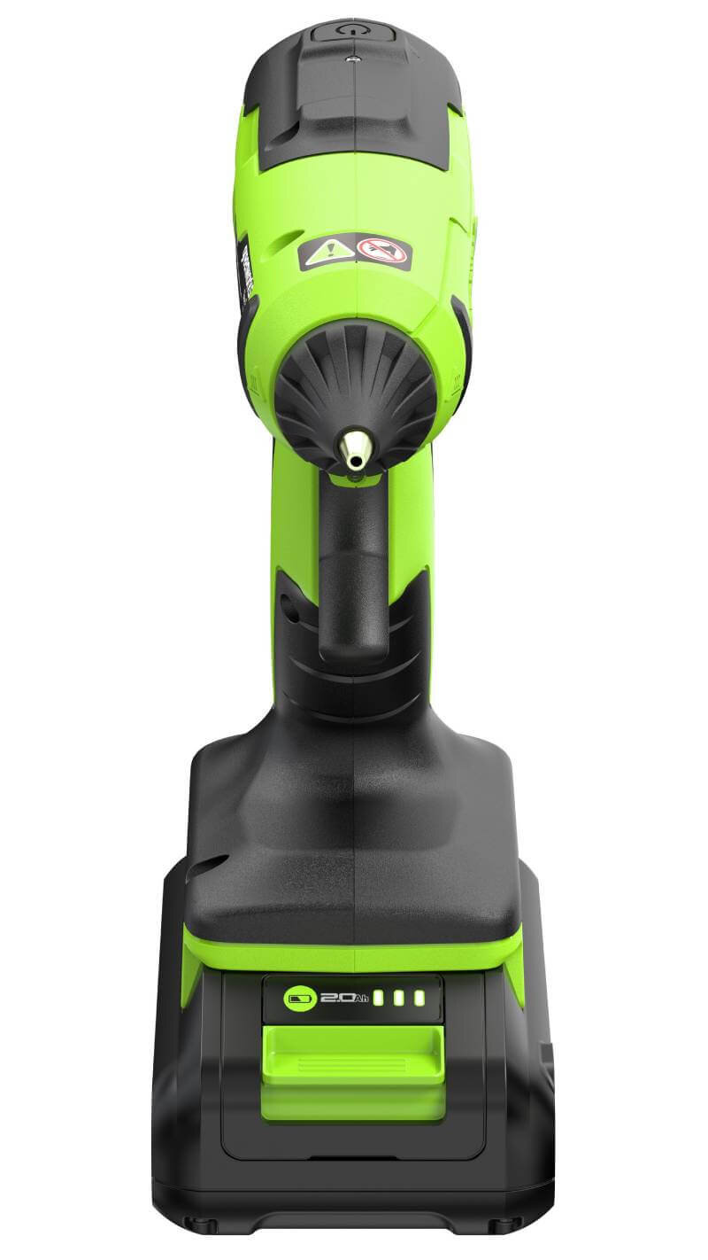 Пистолет термоклеевой аккумуляторный GREENWORKS G24GLG (3502207CUA)