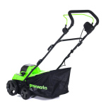 Аэратор-скарификатор аккумуляторный GREENWORKS GD40SC38II без АКБ и ЗУ (2517607)