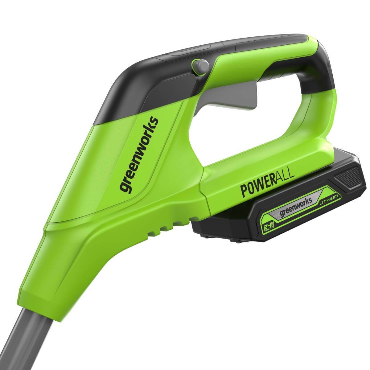 Триммер аккумуляторный GREENWORKS G24L(S)T25K2 (2113307SA) [24В, 1х2.0 Ач, з/у]