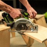 Пила дисковая аккумуляторная GREENWORKS GD24CS165 (1501607CUB)