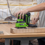 Шлифмашина вибрационная аккумуляторная GREENWORKS G24SS14 (3100507CUA)