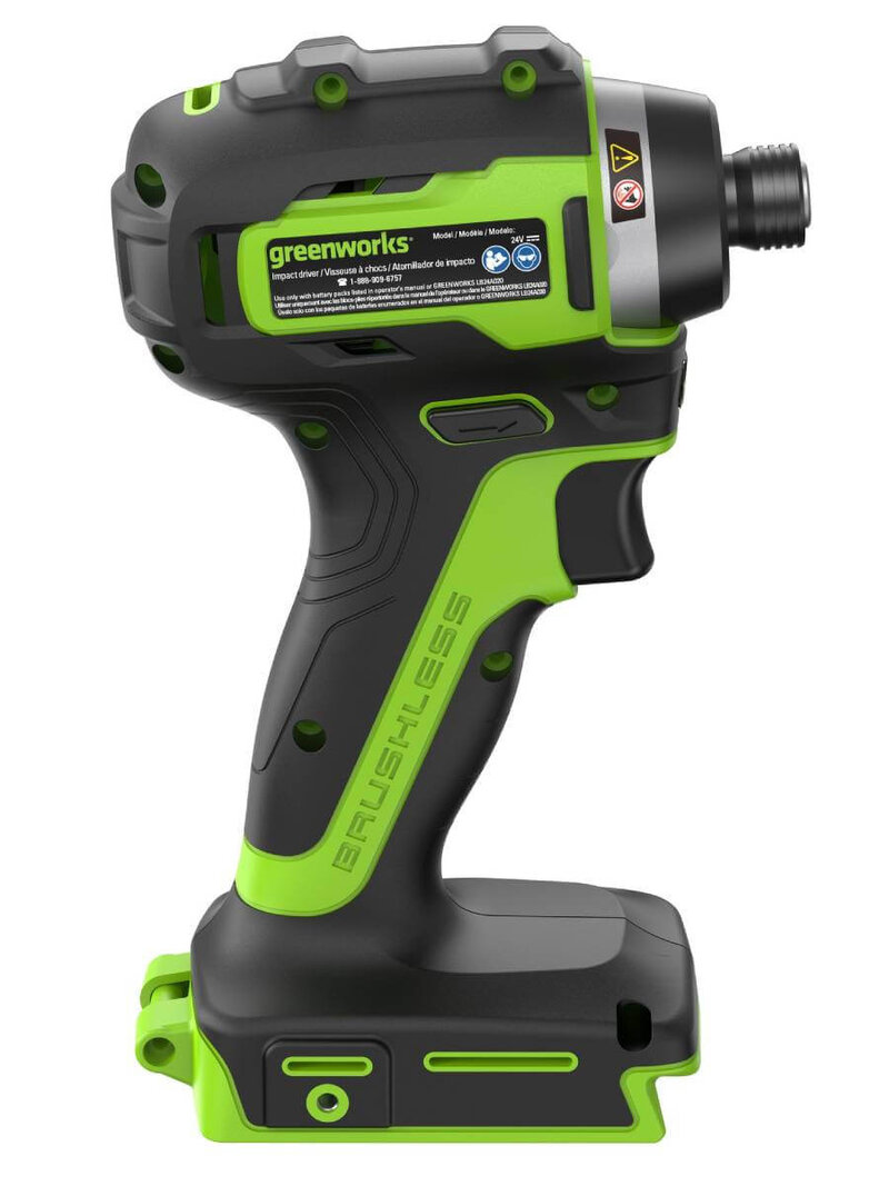 Винтоверт аккумуляторный ударный GREENWORKS ID3170 без АКБ и ЗУ (3804907)