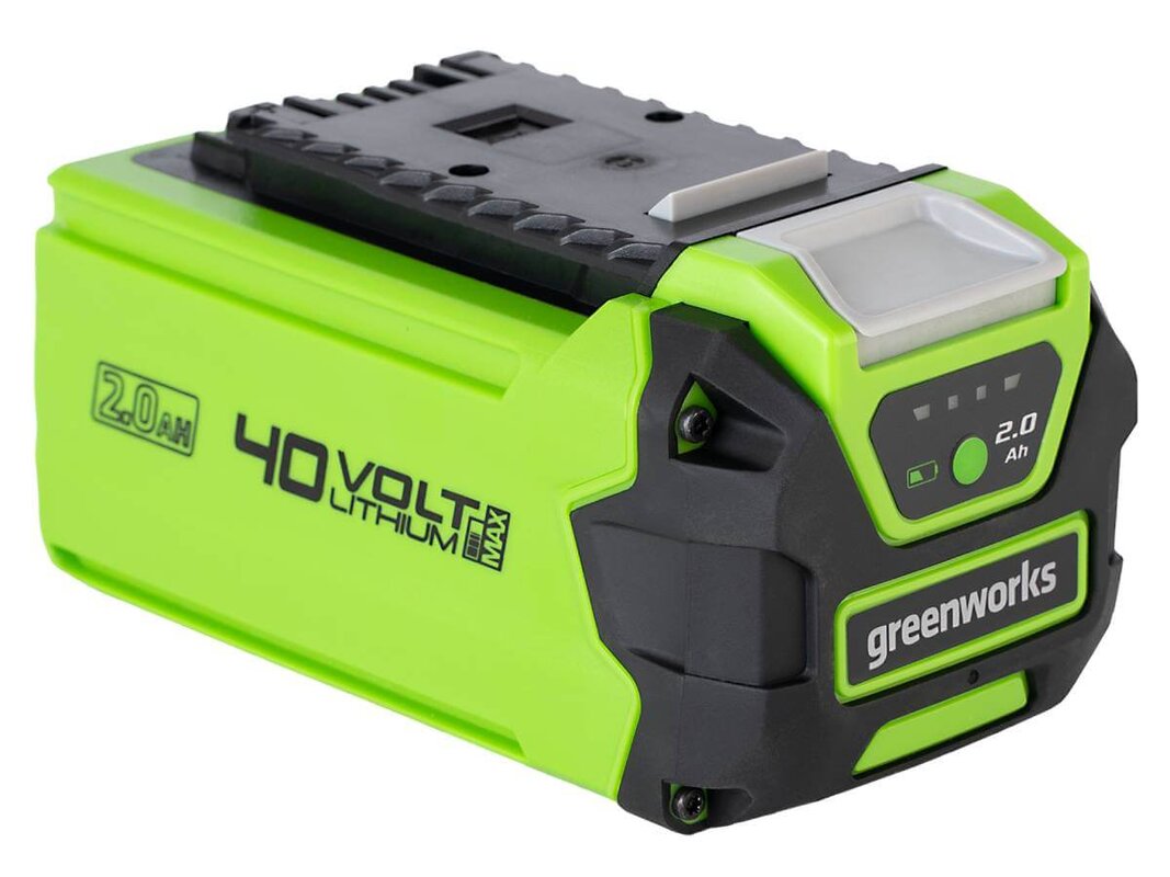 Аккумулятор GREENWORKS G40USB2 40.0V 2.0Ah Li-Ion (2939407)