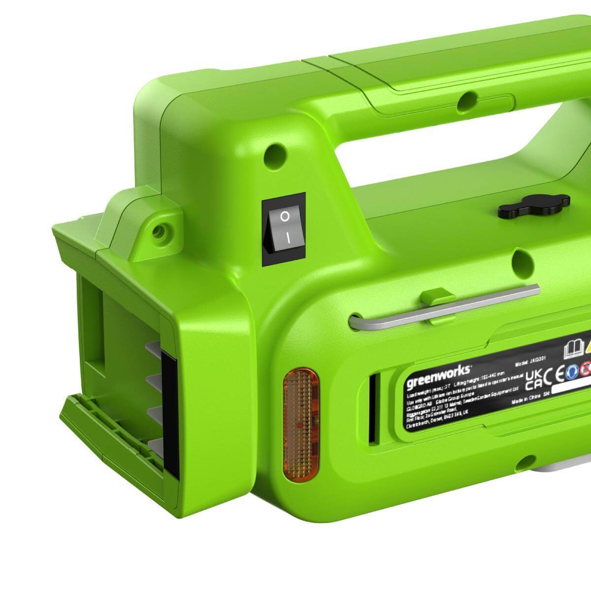 Домкрат аккумуляторный 3т GREENWORKS G24Jacks (3401407)