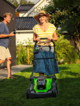 Газонокосилка аккумуляторная GREENWORKS G24X2LM41 (2512607UD) [24В, 2х4.0 Ач, з/у]