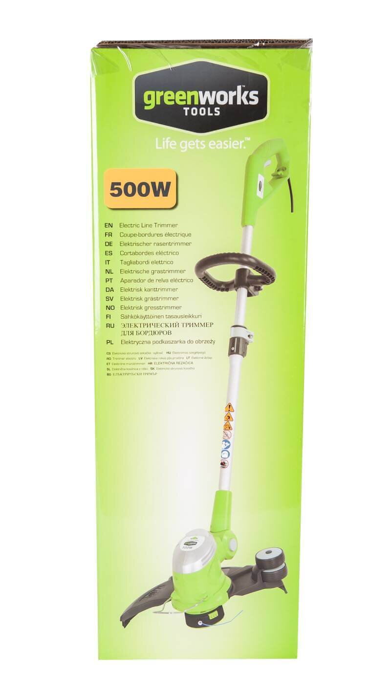 Триммер электрический GREENWORKS GST5033M Deluxe (21277)
