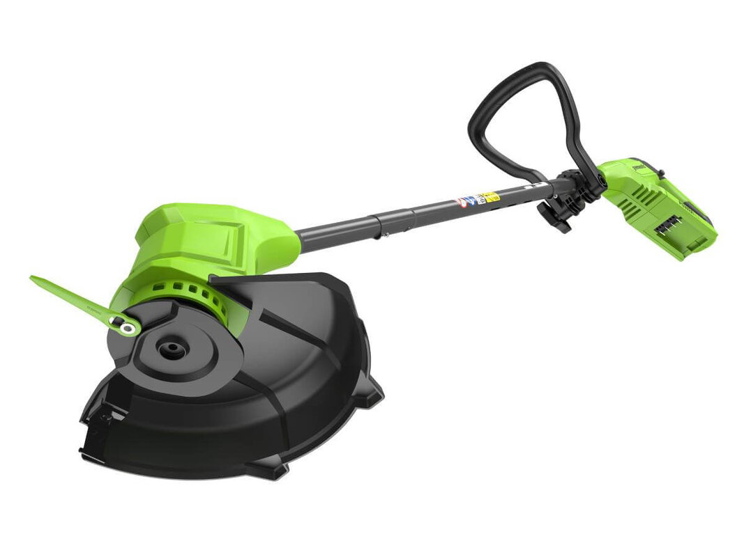 Триммер аккумуляторный GREENWORKS G24L(S)T25K2 (2113307SA) [24В, 1х2.0 Ач, з/у]