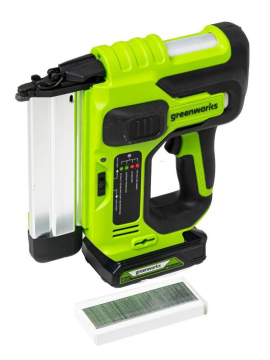 Нейлер аккумуляторный GREENWORKS GD24BN (3400707CUA)