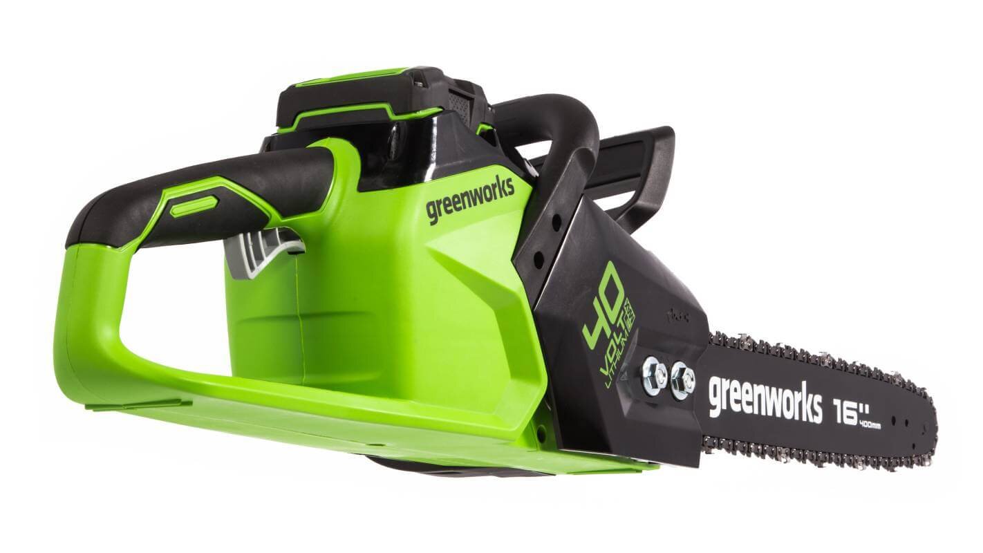 Пила цепная аккумуляторная GREENWORKS GD40CS18 (2005807UH) [40В, 1х8.0 Ач, з/у]