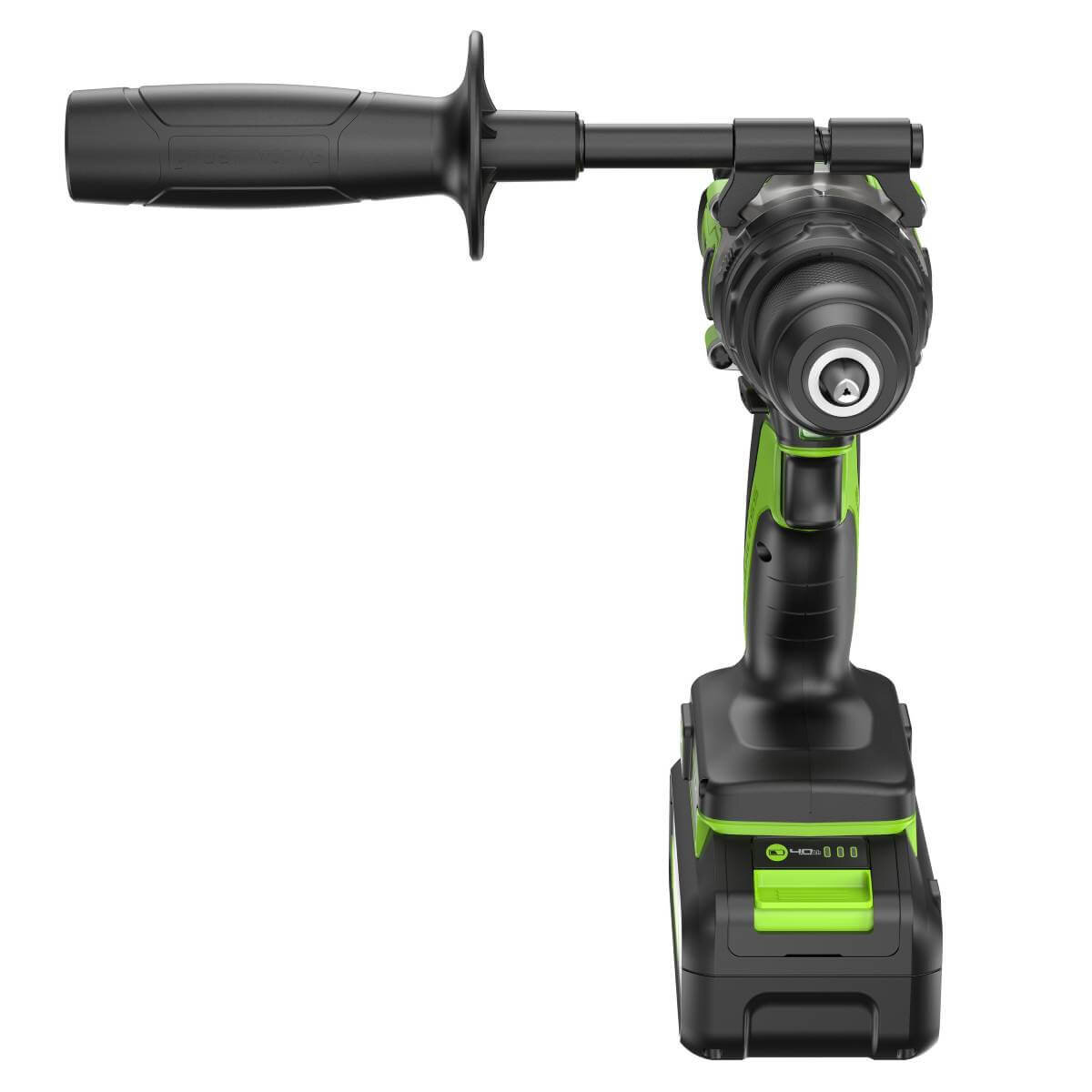 Дрель-шуруповерт ударный Greenworks GD24DD140 Anti-kickback (3707607CUB) [24В, 1х4.0 Ач, бесщеточный, кейс]