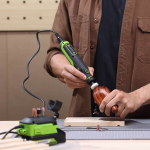 Гравер аккумуляторный GREENWORKS G24RT без АКБ и ЗУ+ принадлежности (3200807)