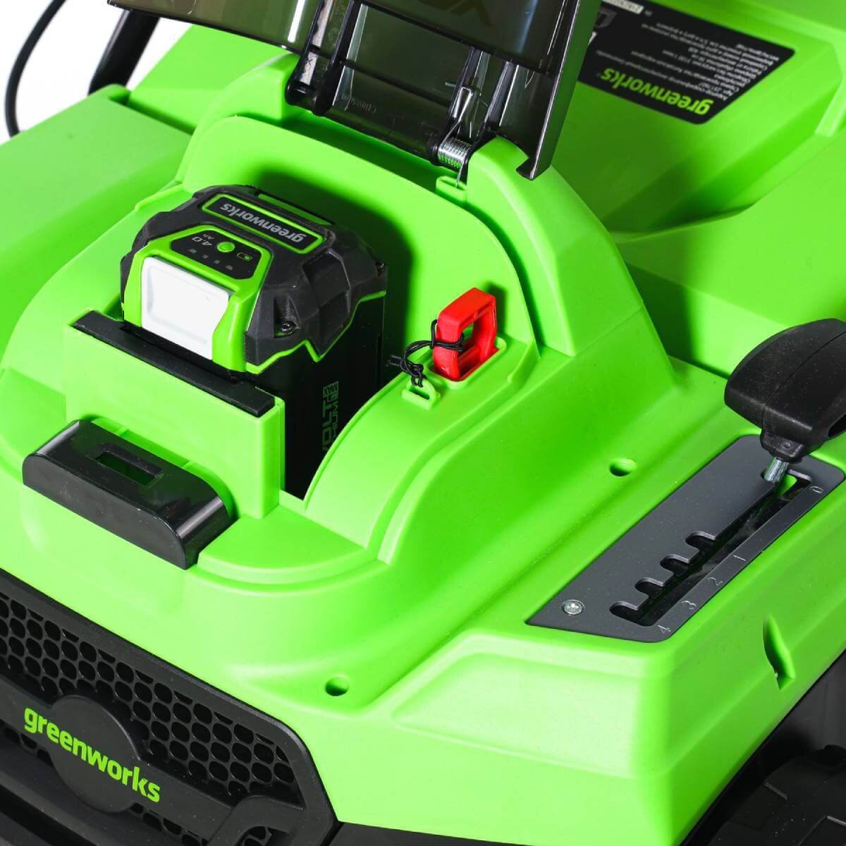 Аэратор-скарификатор аккумуляторный GREENWORKS GD40SC38II без АКБ и ЗУ (2517607)