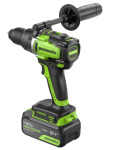 Дрель-шуруповерт ударный Greenworks GD24DD140 Anti-kickback (3707607CUB) [24В, 1х4.0 Ач, бесщеточный, кейс]