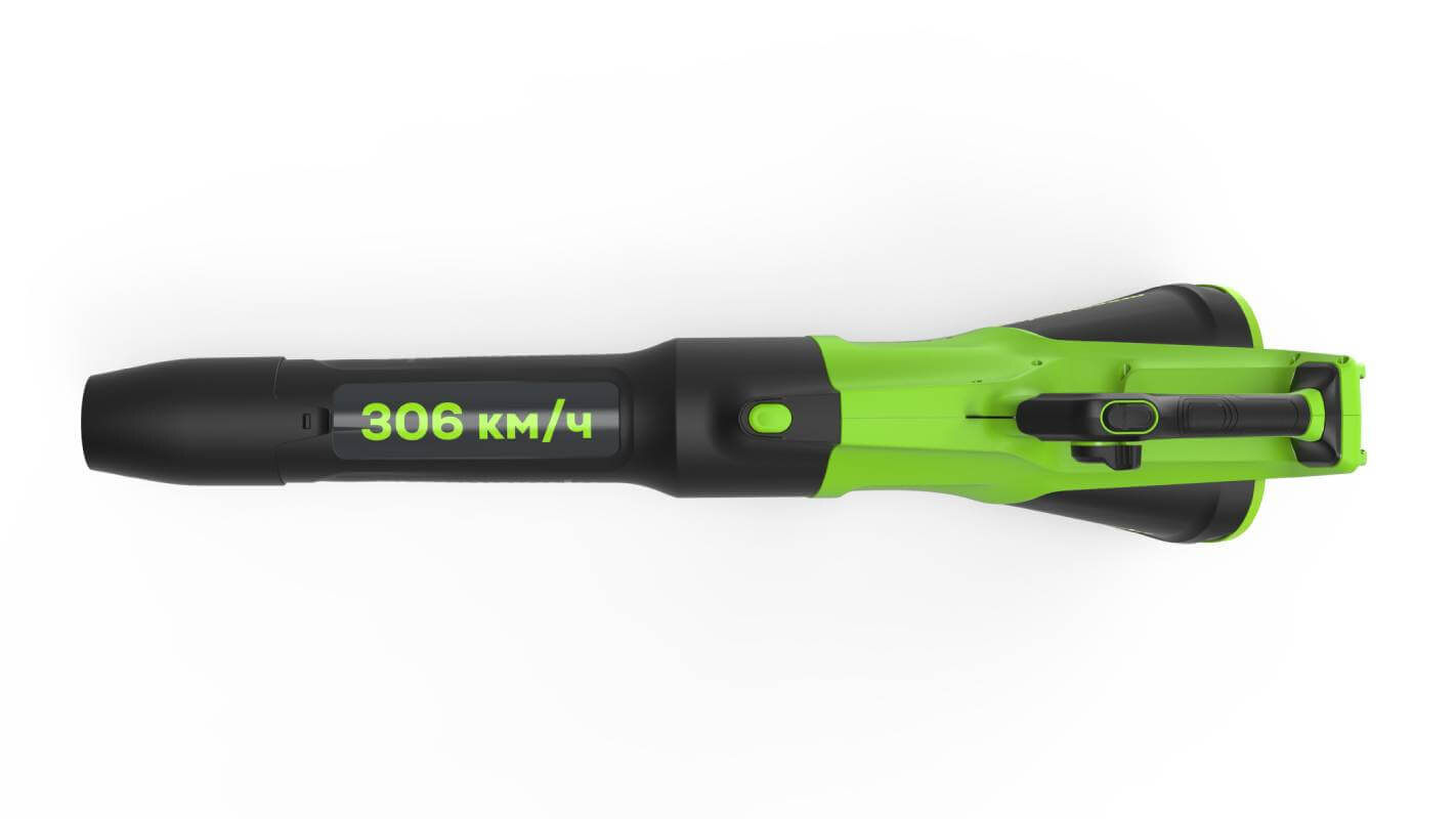 Воздуходувка аккумуляторная GREENWORKS GD40BG3 (2408207UB) [40В, 1х4.0 Ач, з/у]