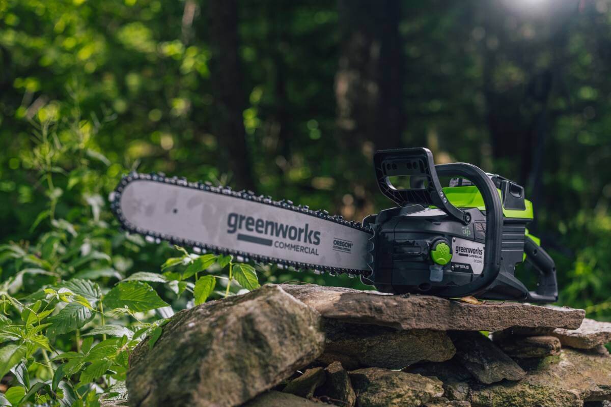 Пила цепная аккумуляторная GREENWORKS OCS500 (OCS500A1) [82В, без акб и з/у]