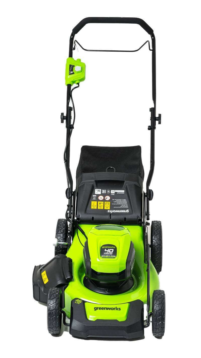 Газонокосилка аккумуляторная GREENWORKS GD40LM46HPK4 (2514407UB)