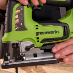 Лобзик аккумуляторный GREENWORKS GD24JS120 (3601407CUB)