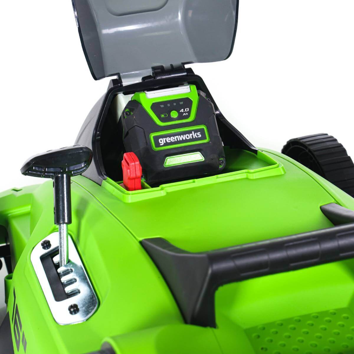 Газонокосилка аккумуляторная GREENWORKS GD40LM16X без АКБ и ЗУ (2517907)