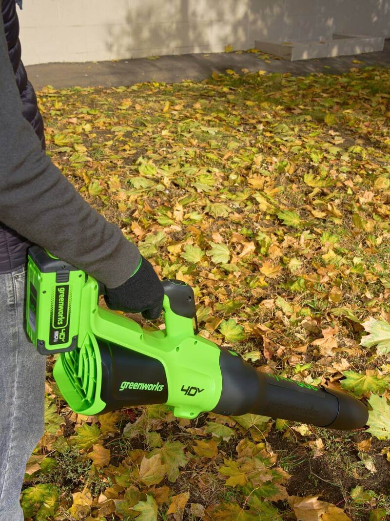 Воздуходувка аккумуляторная GREENWORKS GD40BG3 (2408207UH) [40В, 1х8.0 Ач, з/у]