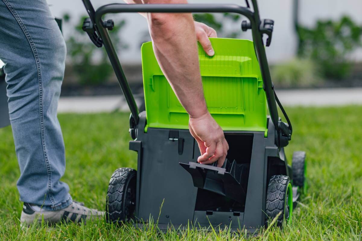 Газонокосилка аккумуляторная GREENWORKS G24X2LM411 (2520907UD) [2х24В, 2х4.0 Ач, з/у]