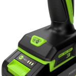 Дрель-шуруповерт Greenworks DD345 (3708307CUB) [24В, 1х4.0 Ач, бесщеточный, кейс]