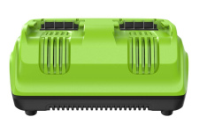 Зарядное устройство для аккумуляторов GREENWORKS G24X2C8 для Li-ion 24V (2958807)