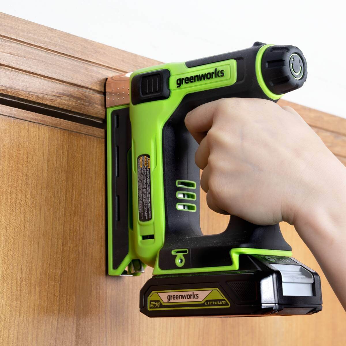 Степлер аккумуляторный GREENWORKS G24CS10 (3400107CUA)