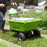 Тачка садовая аккумуляторная самоходная GREENWORKS G40GCK4 (7400007UB)