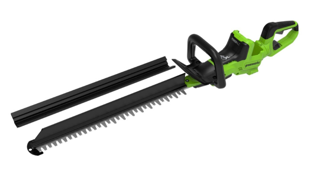 Кусторез садовый аккумуляторный GREENWORKS GD24HT611 (2208507) [24В, без акб и з/у]