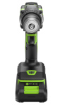 Дрель-шуруповерт Greenworks DD560 Anti-kickback (3708407CUA) [24В, 1х2.0 Ач, бесщеточный, кейс]