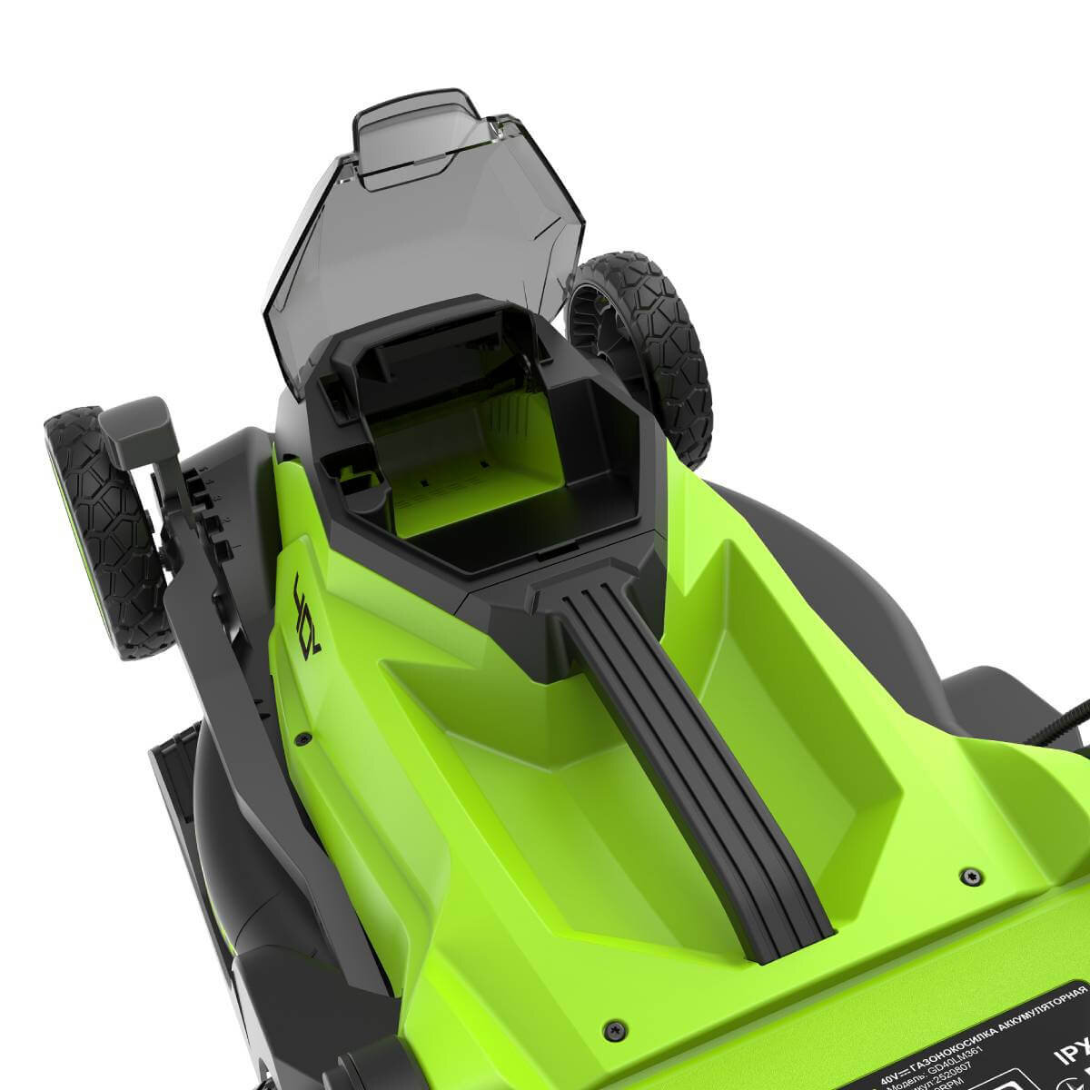 Газонокосилка аккумуляторная GREENWORKS G40LM35K4 (2520807UB) [40В, 1х4.0 Ач, з/у]