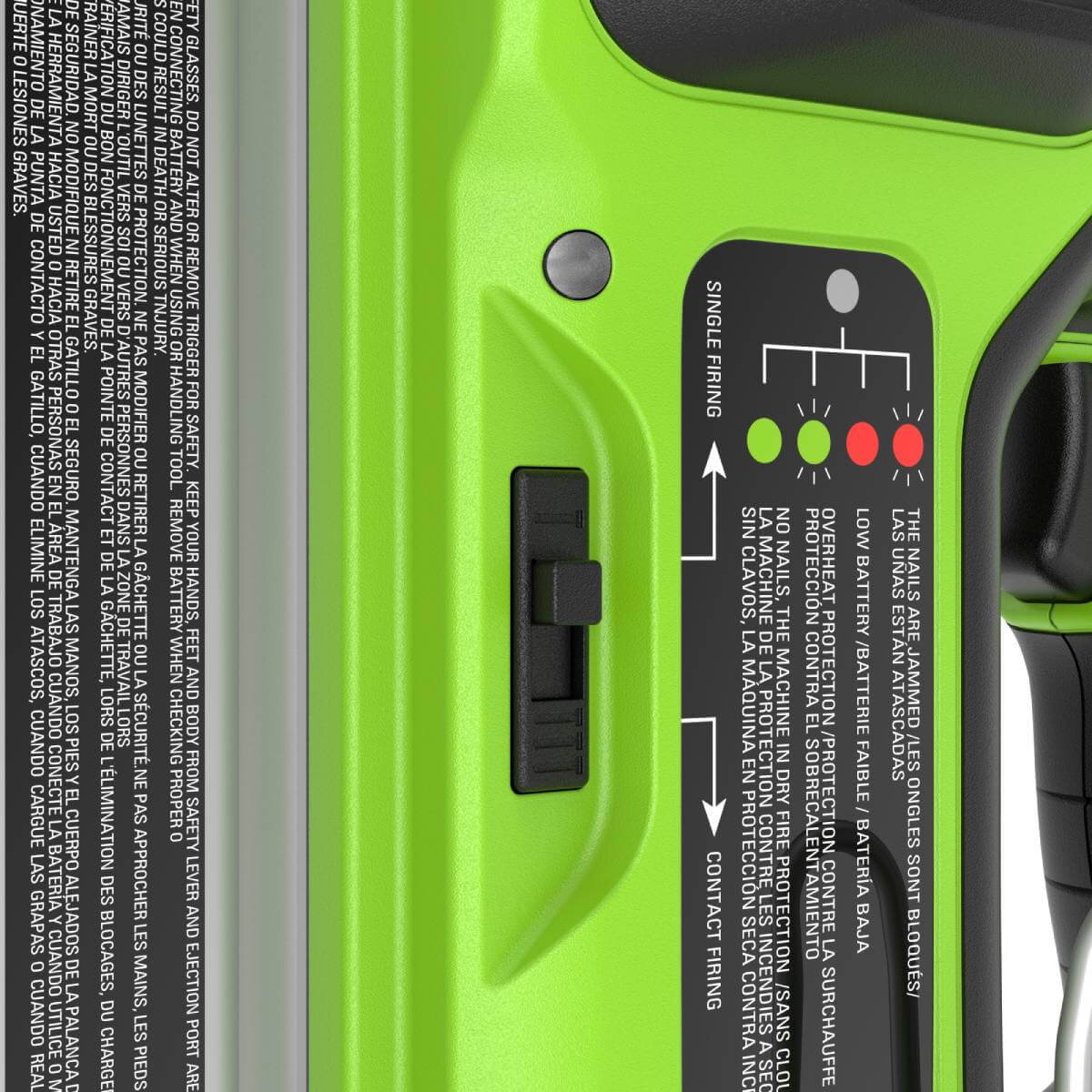 Нейлер аккумуляторный GREENWORKS GD24BN (3400707CUA)