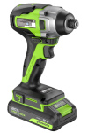 Винтоверт аккумуляторный ударный GREENWORKS GD24ID3 (3802807CUA)