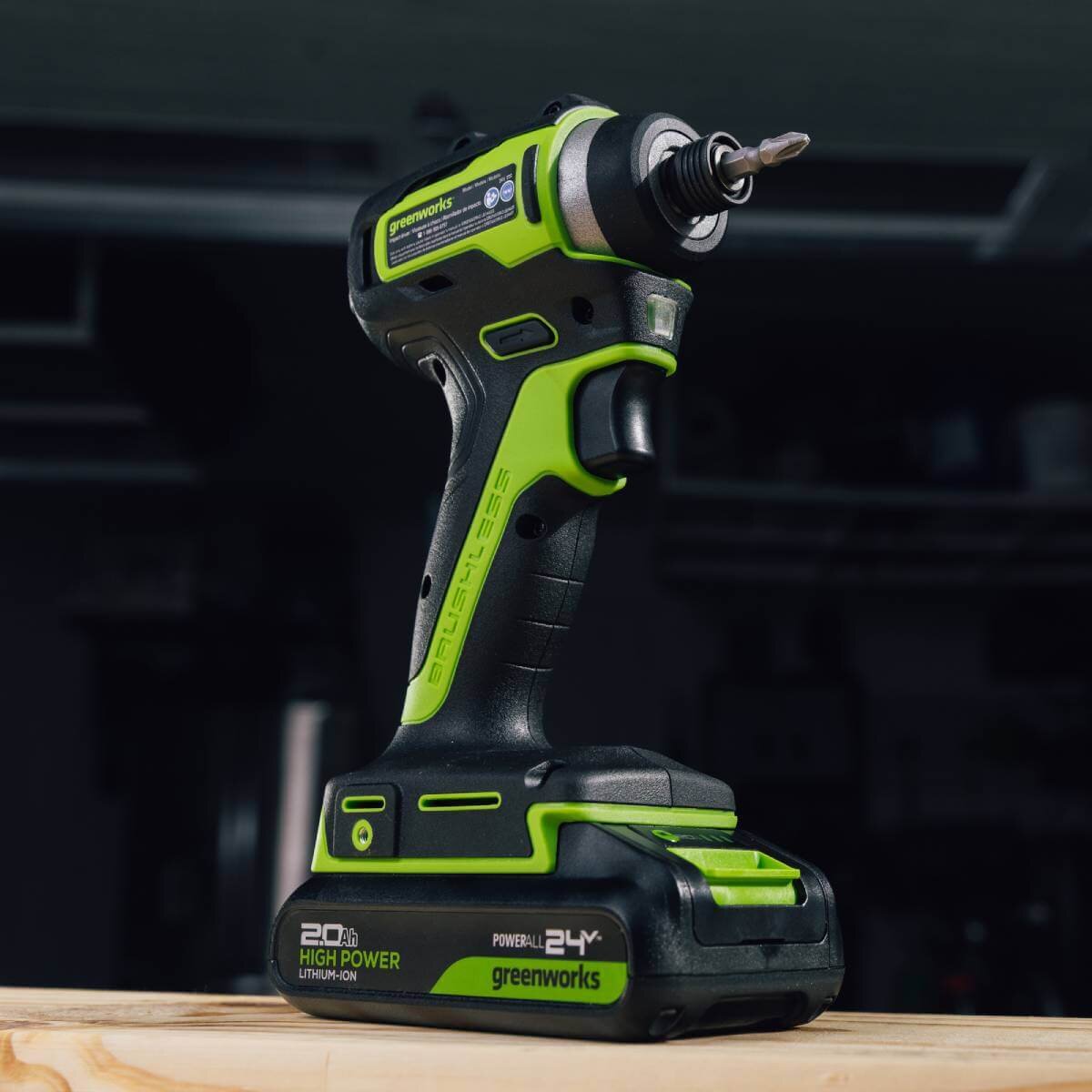 Винтоверт аккумуляторный ударный GREENWORKS ID3170 (3804907CUA)